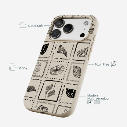 London Fog Coral Tiles iPhone 17 Pro Case