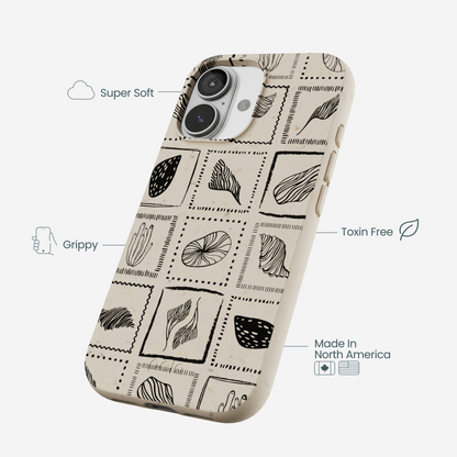 London Fog Coral Tiles iPhone 17 Case