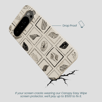 London Fog Coral Tiles Google Pixel 10 Pro XL Case