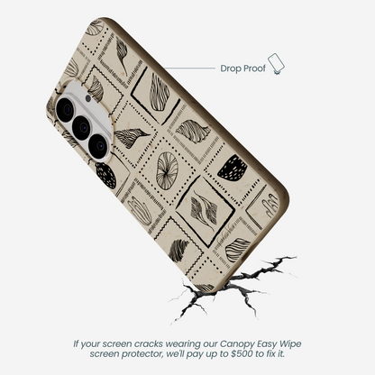 London Fog Coral Tiles Samsung Galaxy S26 Case