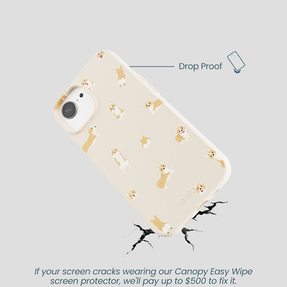 Seashell Corgi Cuties iPhone 16e/17e Case