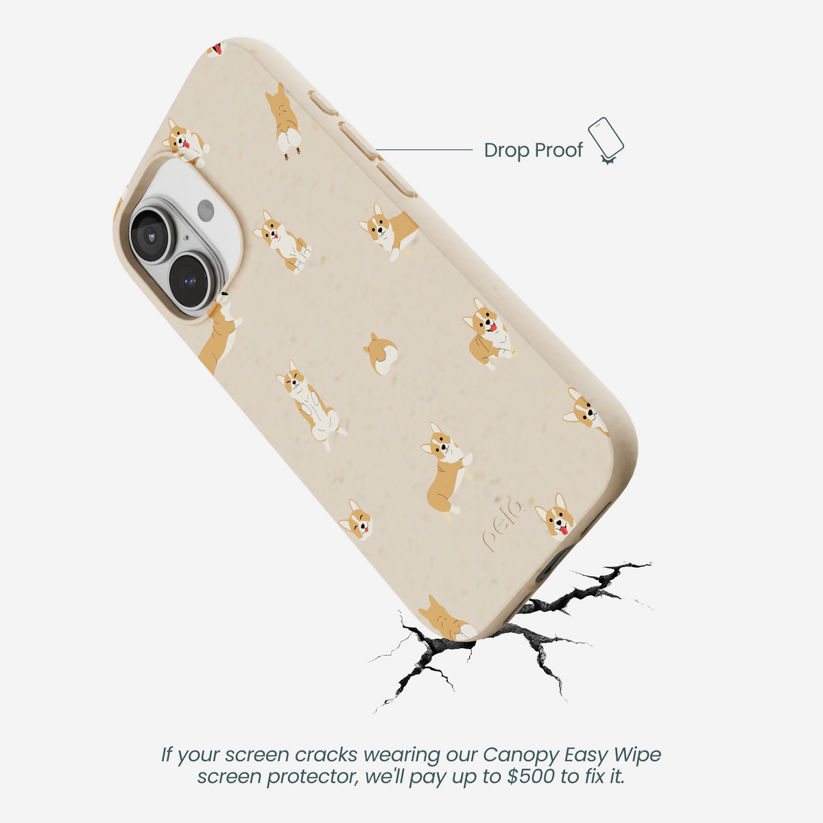Seashell Corgi Cuties iPhone 17 Case