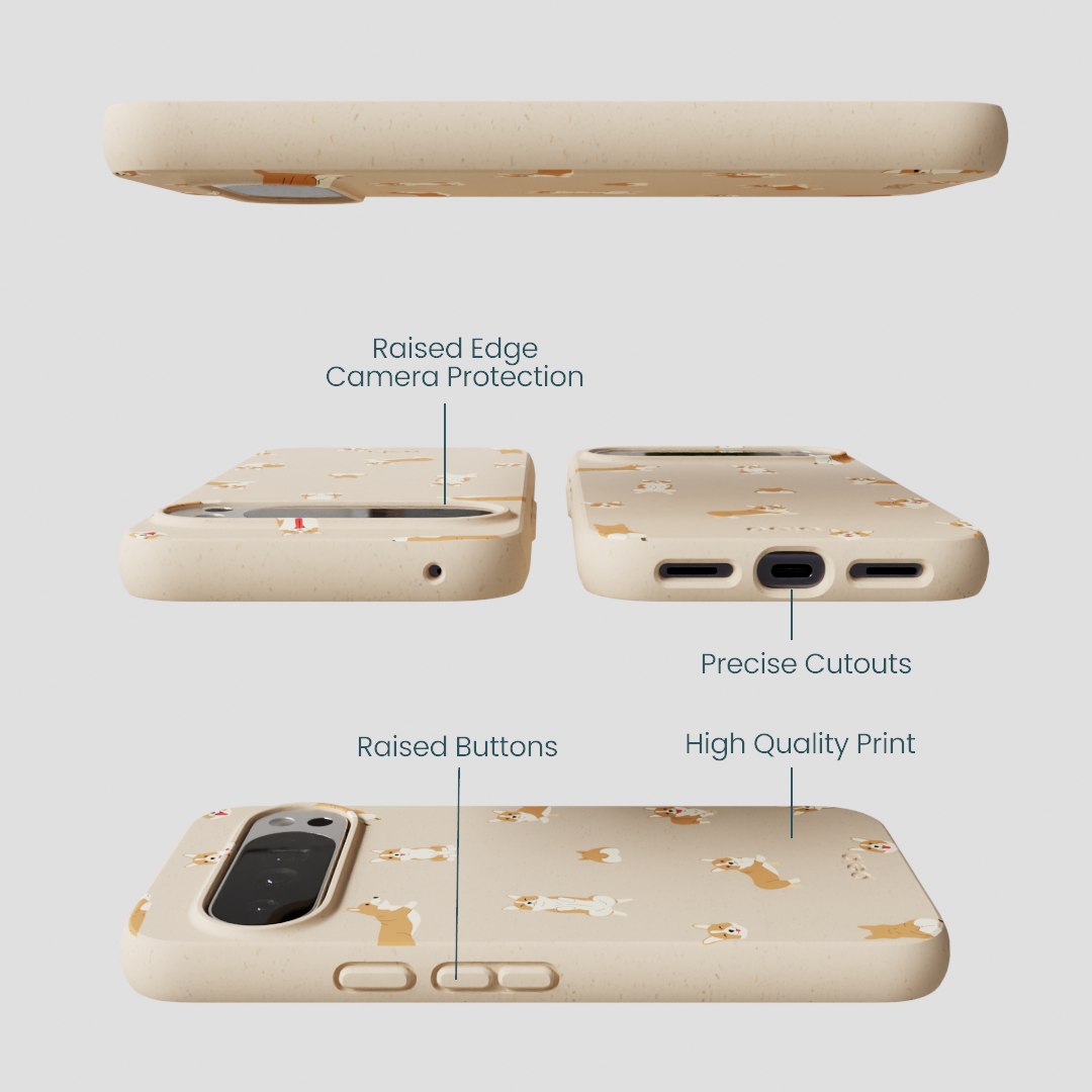 Seashell Corgi Cuties Google Pixel 10 Pro XL Case