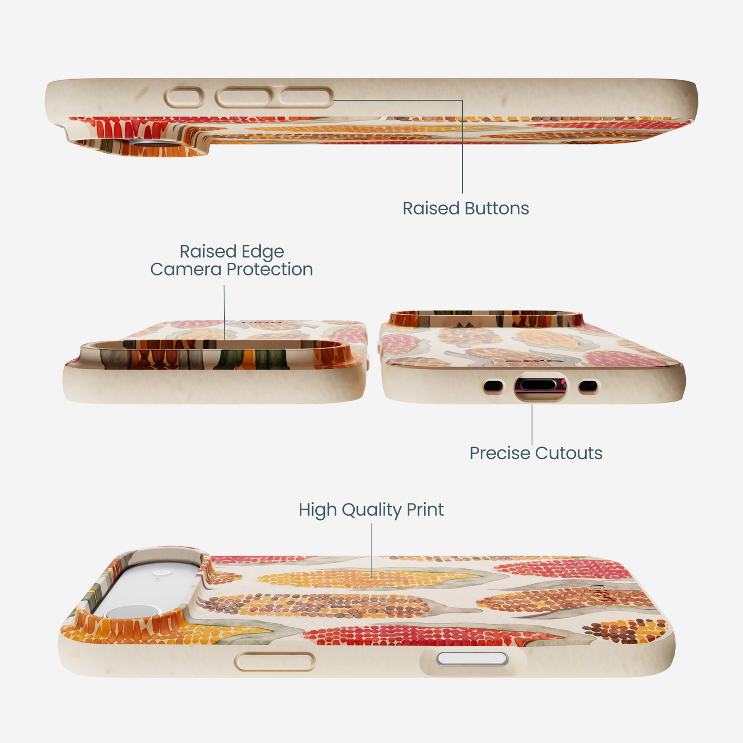 Seashell Cornfield iPhone Air Case