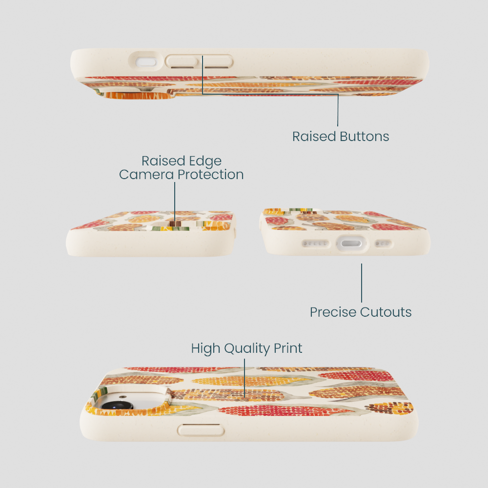 Seashell Cornfield iPhone 16e/17e Case