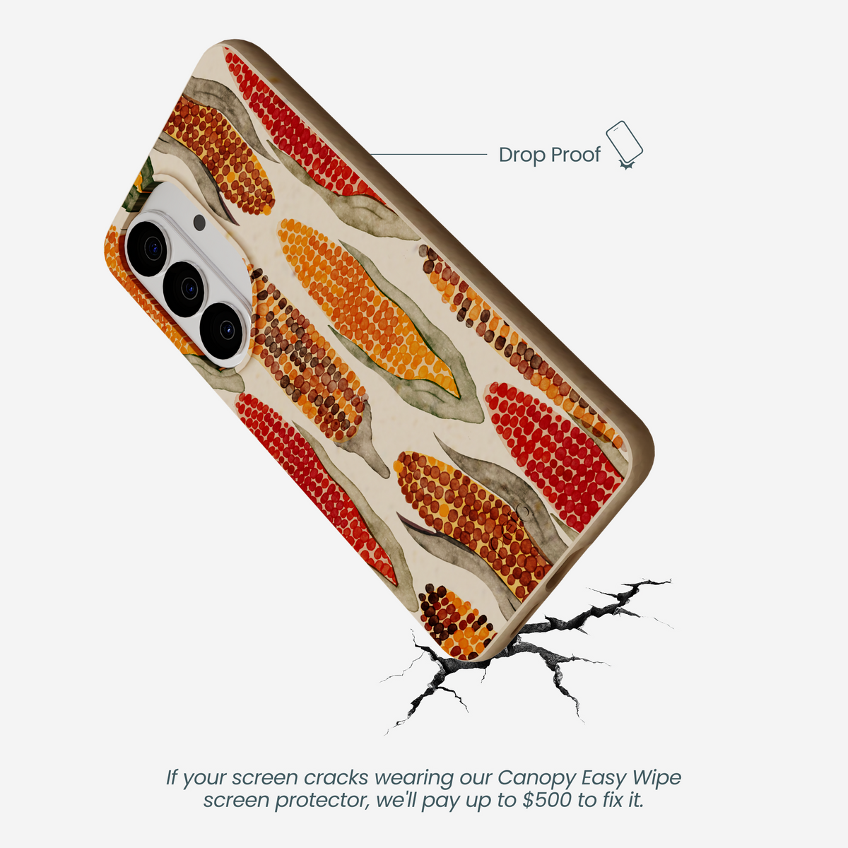Seashell Cornfield Samsung Galaxy S26 Case