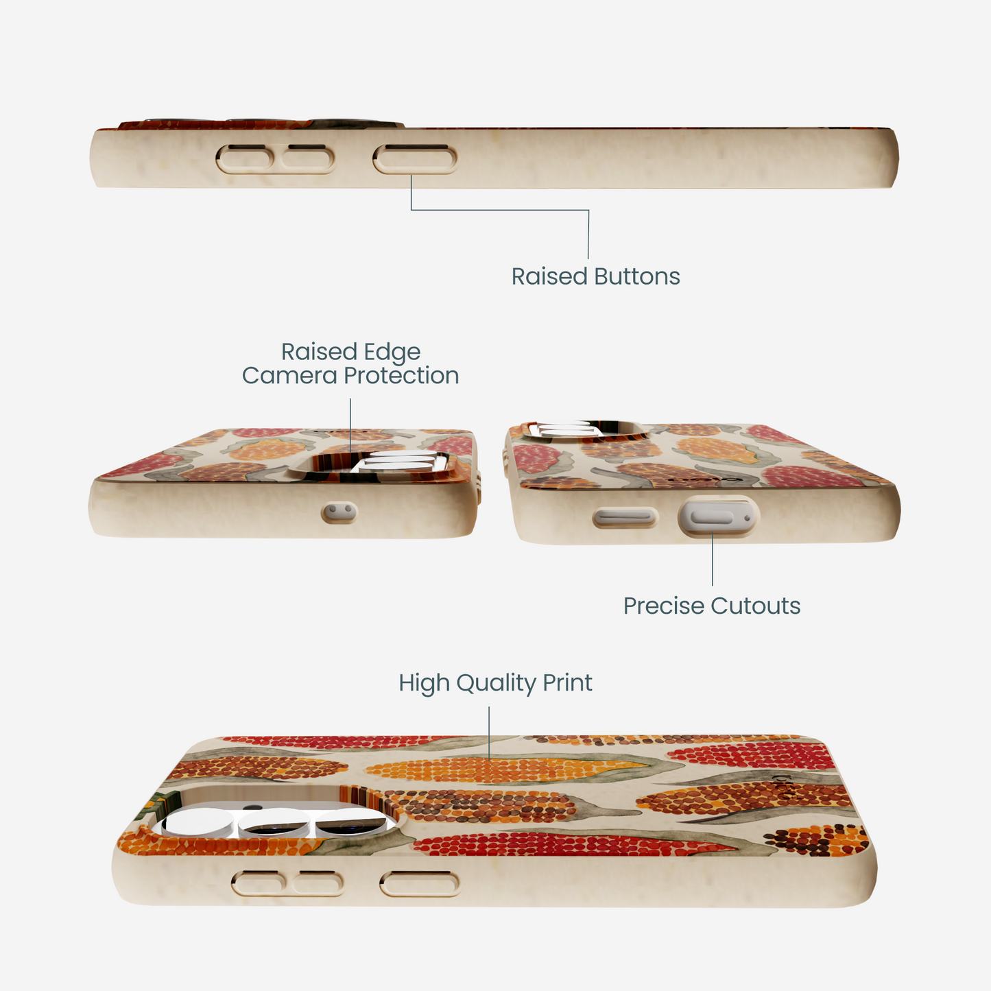 Seashell Cornfield Samsung Galaxy S26 Case