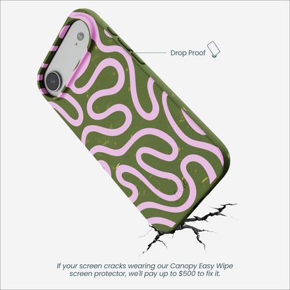 Forest Floor Cotton Curls iPhone Air Case