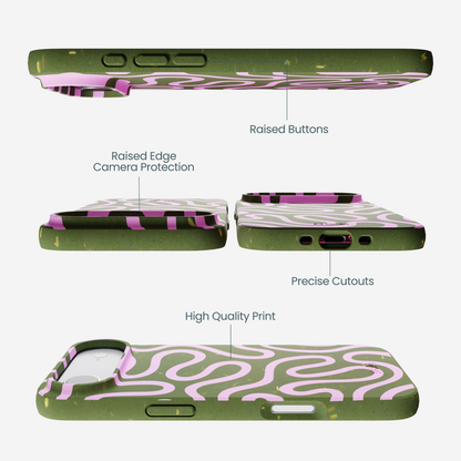 Forest Floor Cotton Curls iPhone Air Case