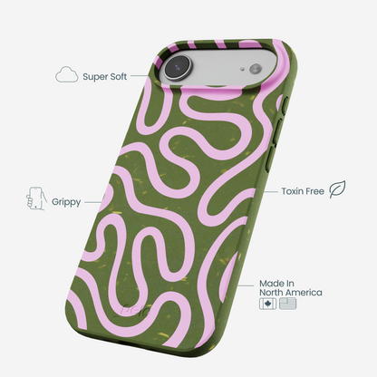 Forest Floor Cotton Curls iPhone Air Case