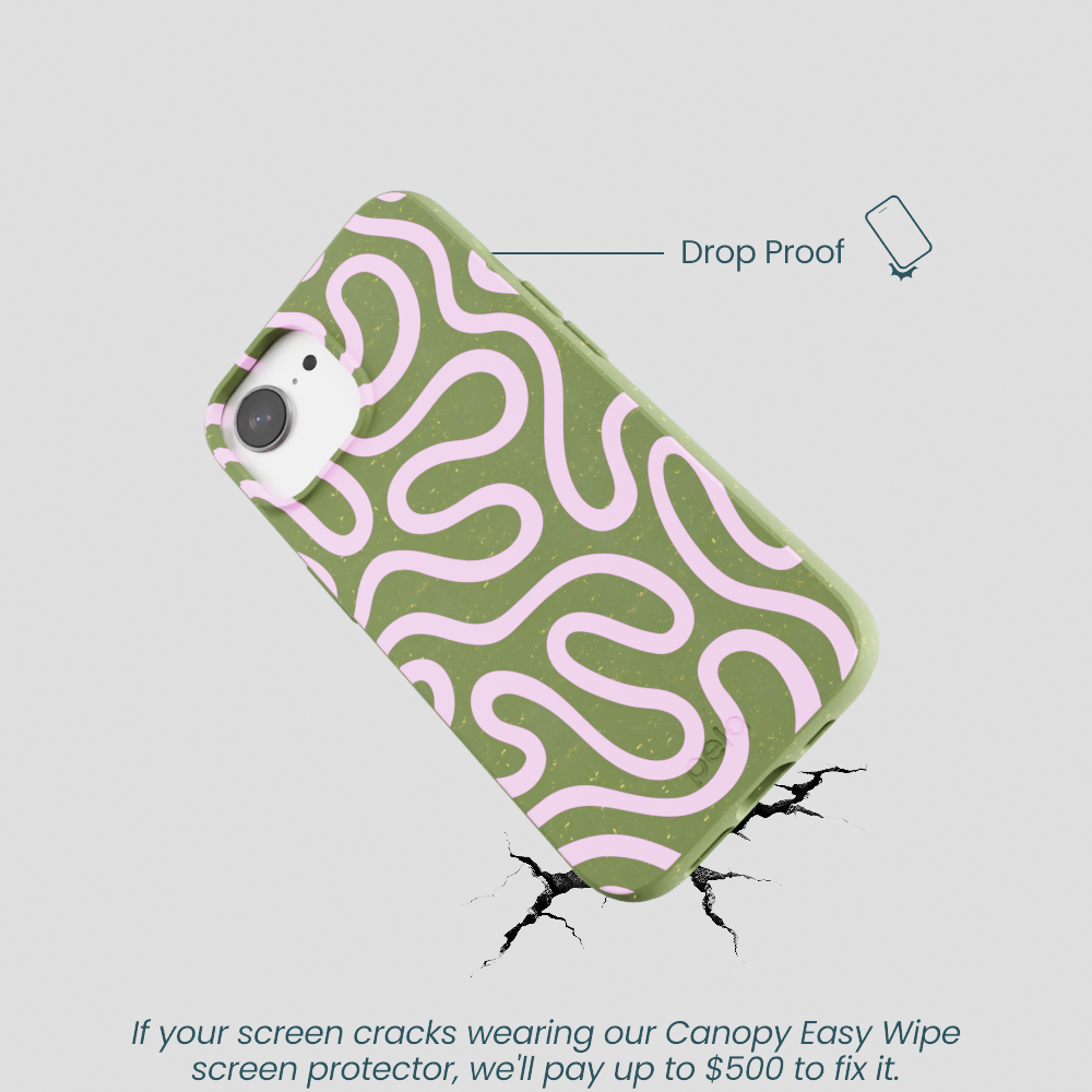 Forest Floor Cotton Curls iPhone 16e/17e Case