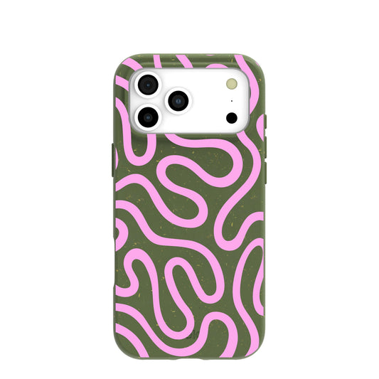 Forest Floor Cotton Curls iPhone 17 Pro Max Case