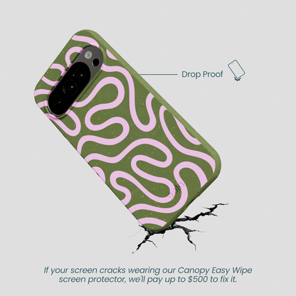 Forest Floor Cotton Curls Google Pixel 10/10 Pro Case