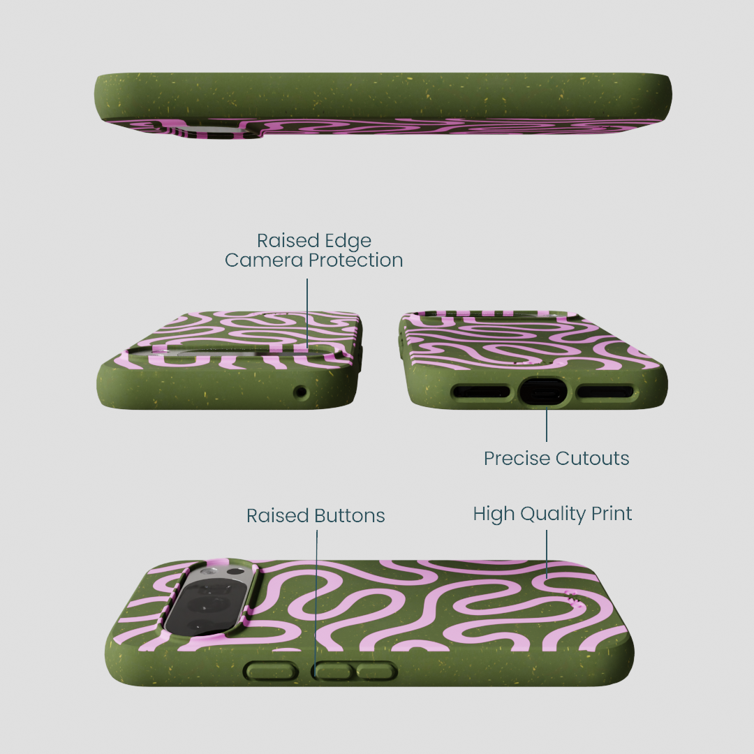 Forest Floor Cotton Curls Google Pixel 10/10 Pro Case