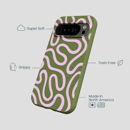 Forest Floor Cotton Curls Google Pixel 10/10 Pro Case