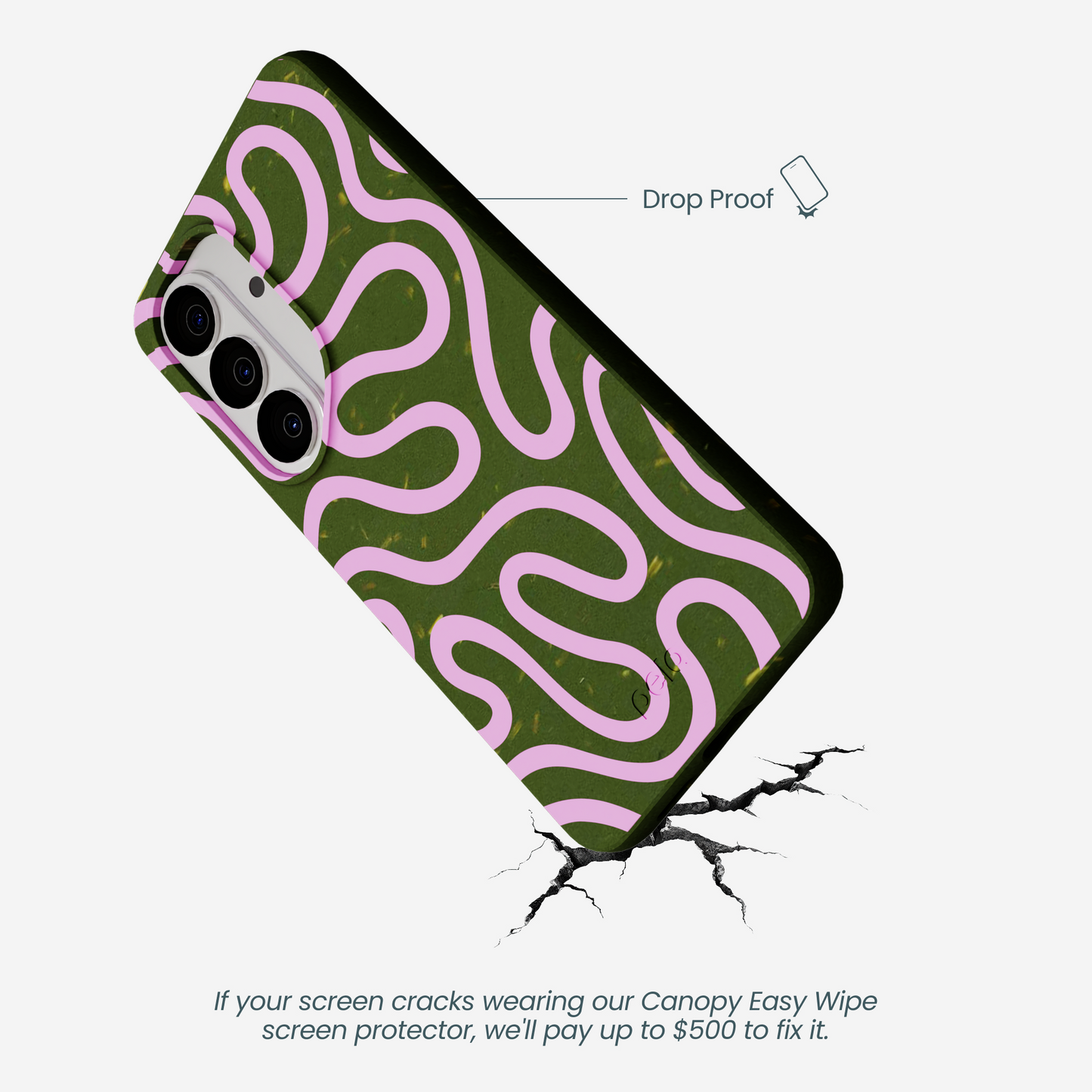 Forest Floor Cotton Curls Samsung Galaxy S26 Case