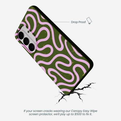Forest Floor Cotton Curls Samsung Galaxy S26 Case