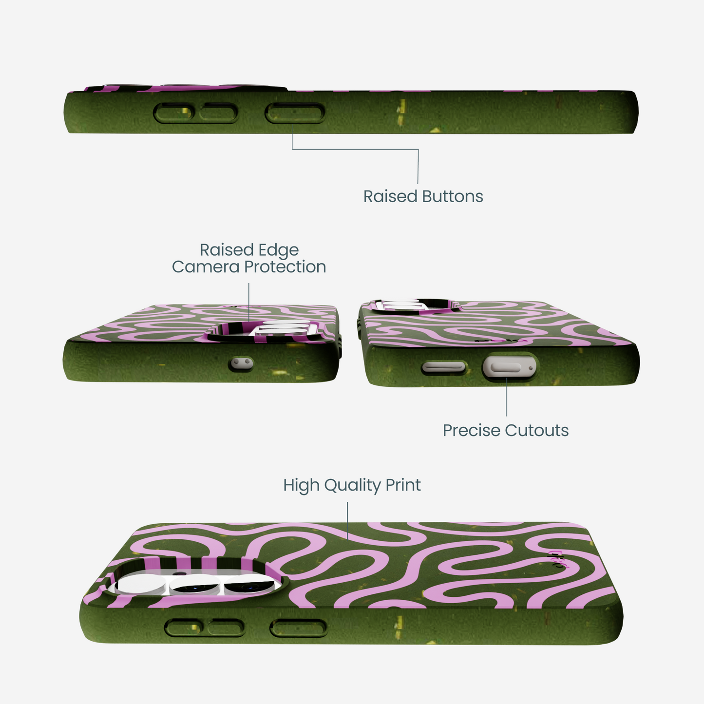 Forest Floor Cotton Curls Samsung Galaxy S26 Case