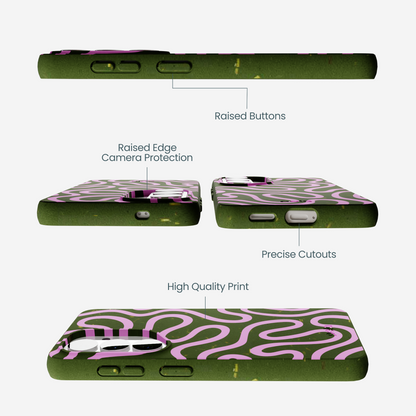 Forest Floor Cotton Curls Samsung Galaxy S26 Case
