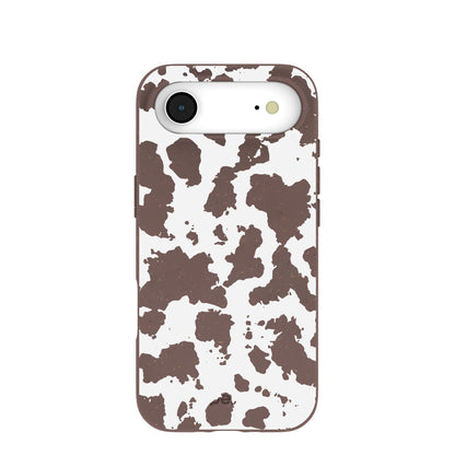 Chocolate Brown Cow Couture iPhone Air Case