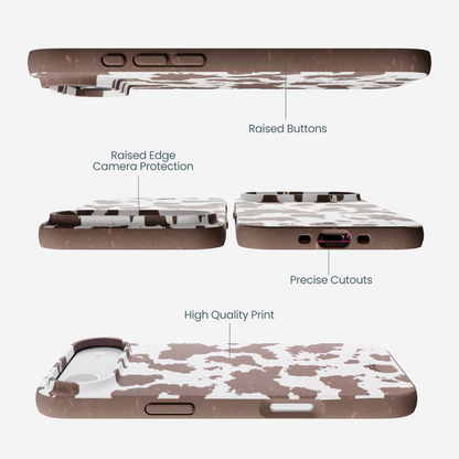 Chocolate Brown Cow Couture iPhone Air Case