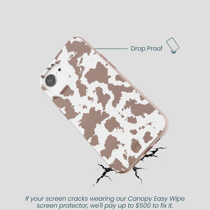 Chocolate Brown Cow Couture iPhone 16e/17e Case