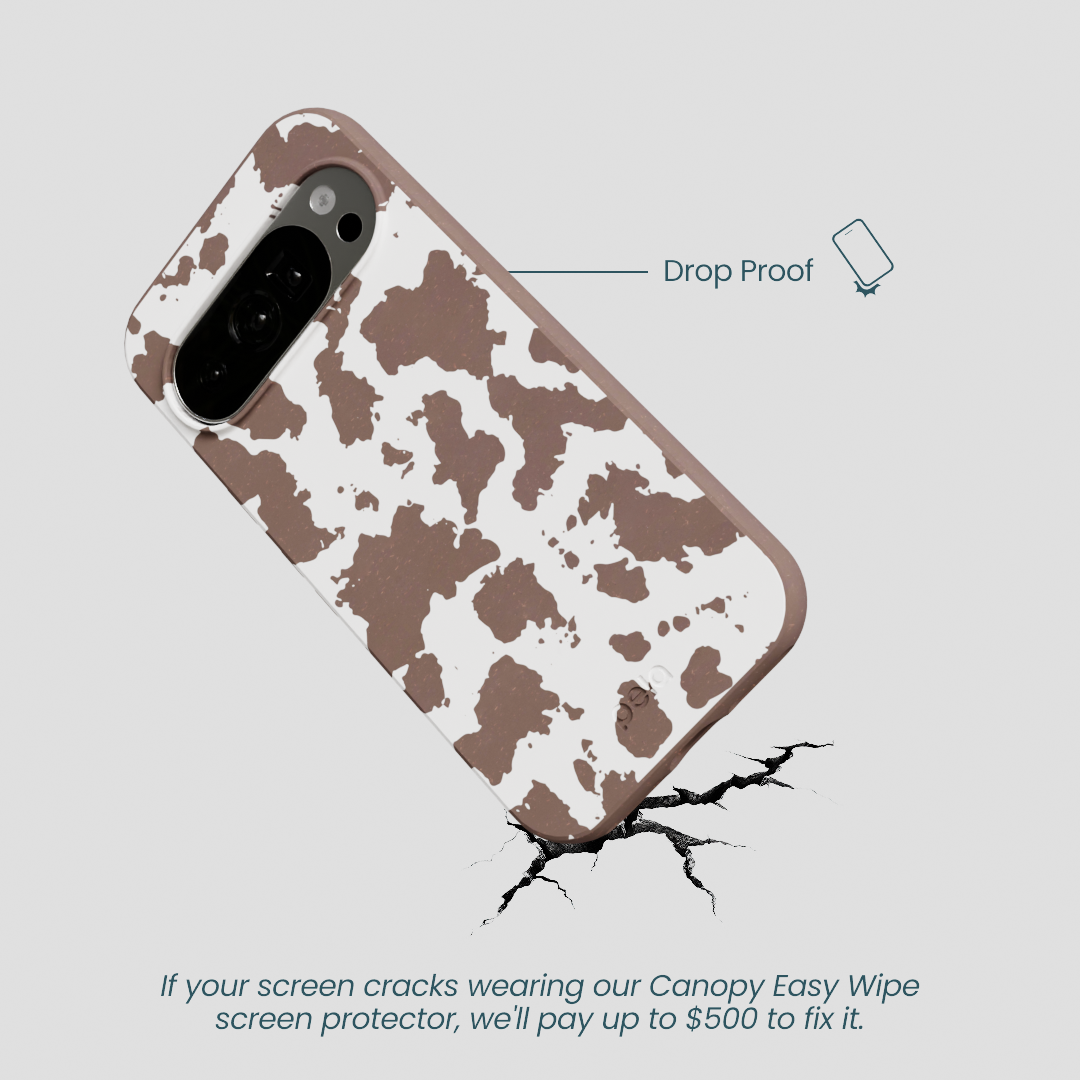 Chocolate Brown Cow Couture Google Pixel 10/10 Pro Case