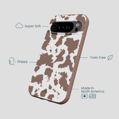 Chocolate Brown Cow Couture Google Pixel 10/10 Pro Case
