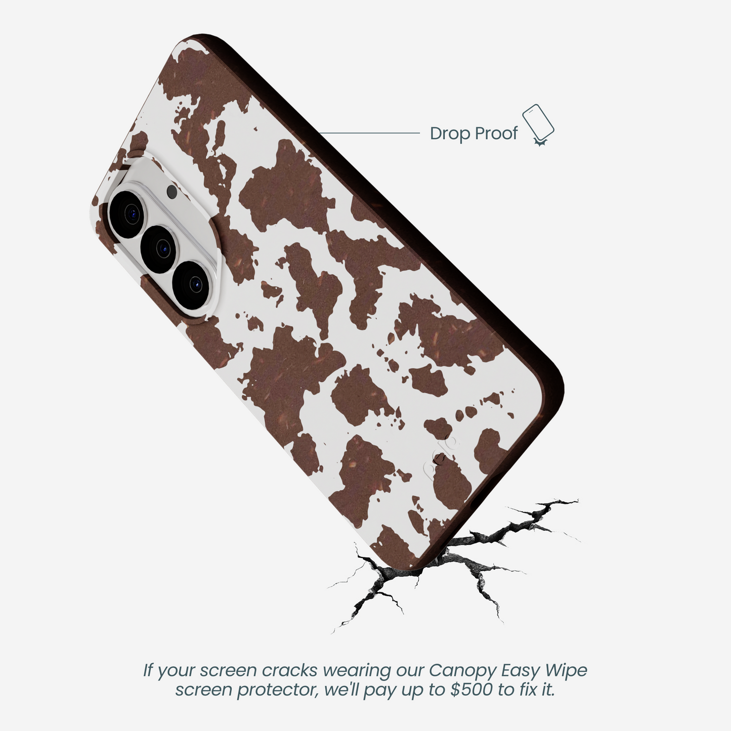 Chocolate Brown Cow Couture Samsung Galaxy S26 Case