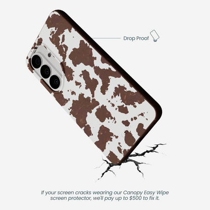 Chocolate Brown Cow Couture Samsung Galaxy S26 Case