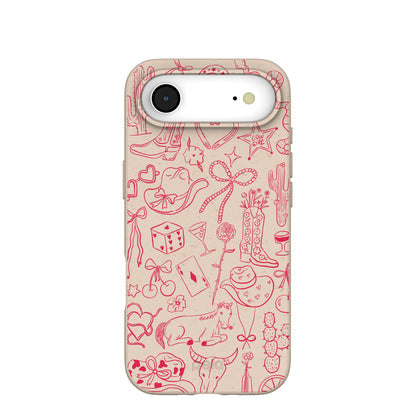 Seashell Cowgirl Chic iPhone Air Case