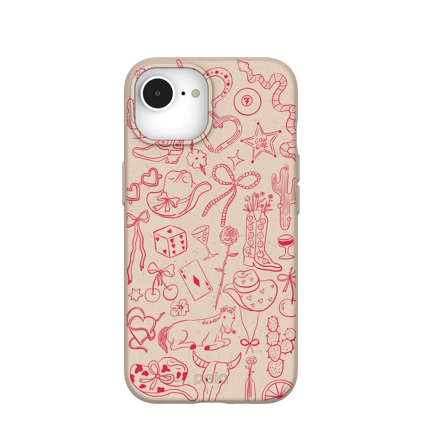 Seashell Cowgirl Chic iPhone 16e/17e Case