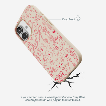 Seashell Cowgirl Chic iPhone 17 Case