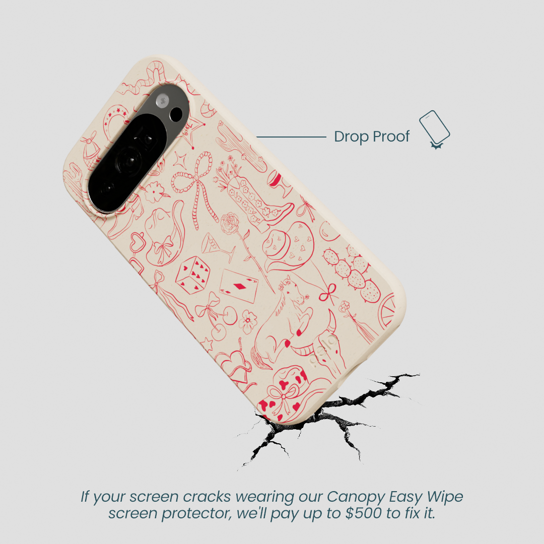 Seashell Cowgirl Chic Google Pixel 10/10 Pro Case