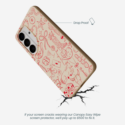 Seashell Cowgirl Chic Samsung Galaxy S26 Case