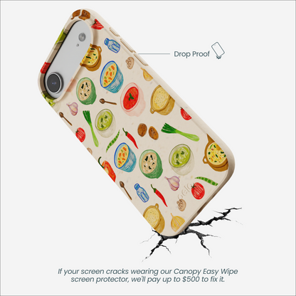 Seashell Cozy Bowls iPhone Air Case