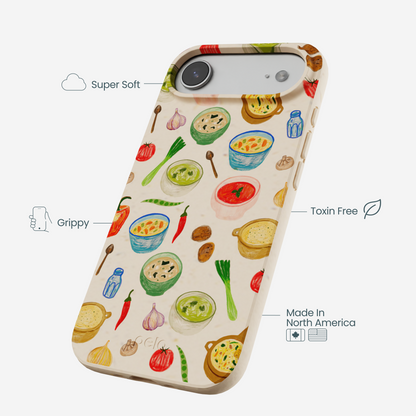 Seashell Cozy Bowls iPhone Air Case
