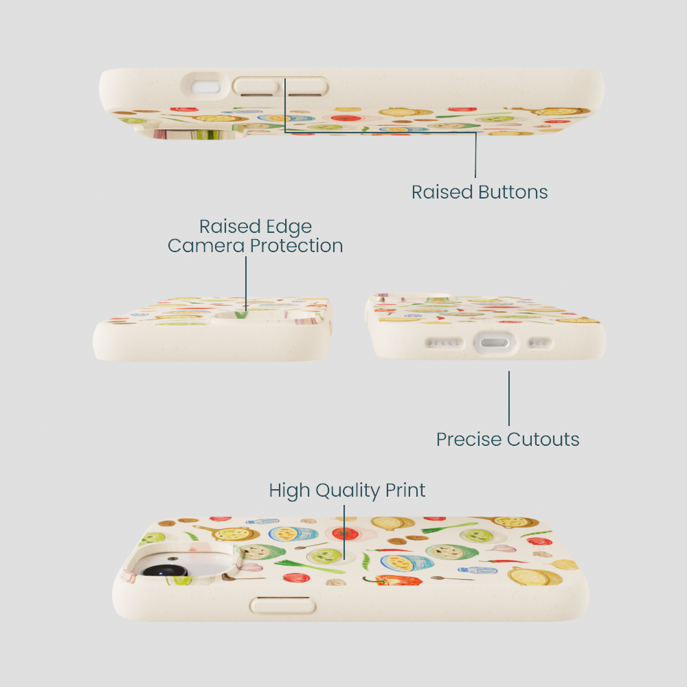 Seashell Cozy Bowls iPhone 16e/17e Case