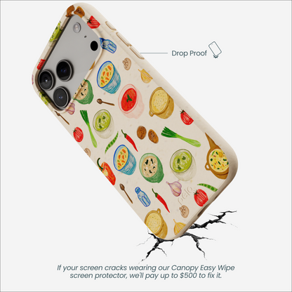 Seashell Cozy Bowls iPhone 17 Pro Max Case