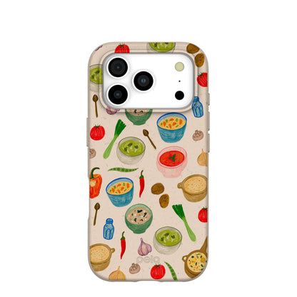 Seashell Cozy Bowls iPhone 17 Pro Case