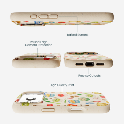Seashell Cozy Bowls iPhone 17 Pro Case