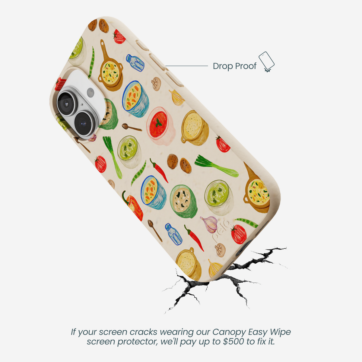 Seashell Cozy Bowls iPhone 17 Case