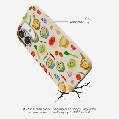 Seashell Cozy Bowls iPhone 17 Case