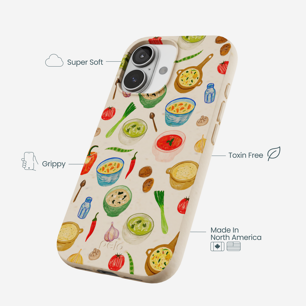 Seashell Cozy Bowls iPhone 17 Case