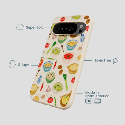 Seashell Cozy Bowls Google Pixel 10/10 Pro Case