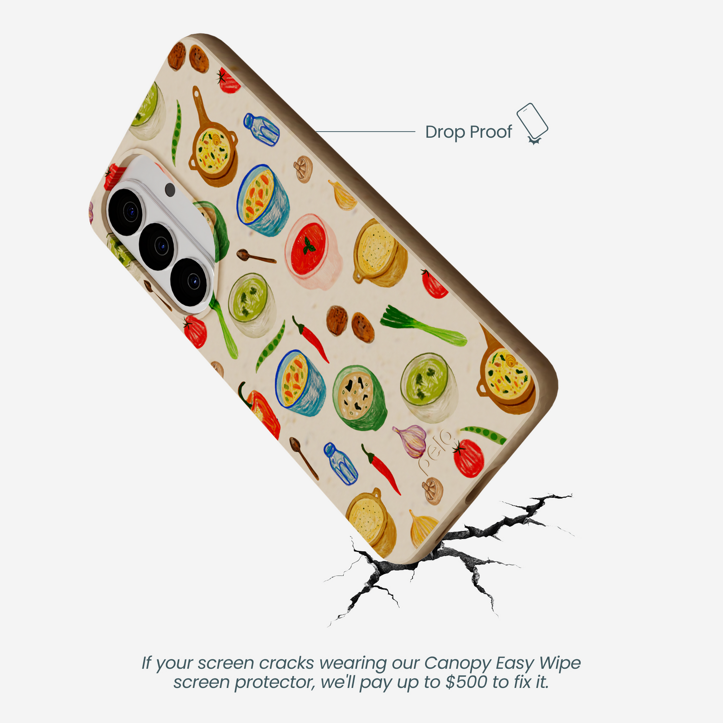 Seashell Cozy Bowls Samsung Galaxy S26 Case