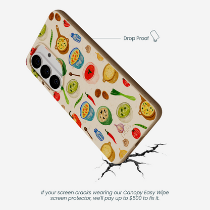 Seashell Cozy Bowls Samsung Galaxy S26 Case