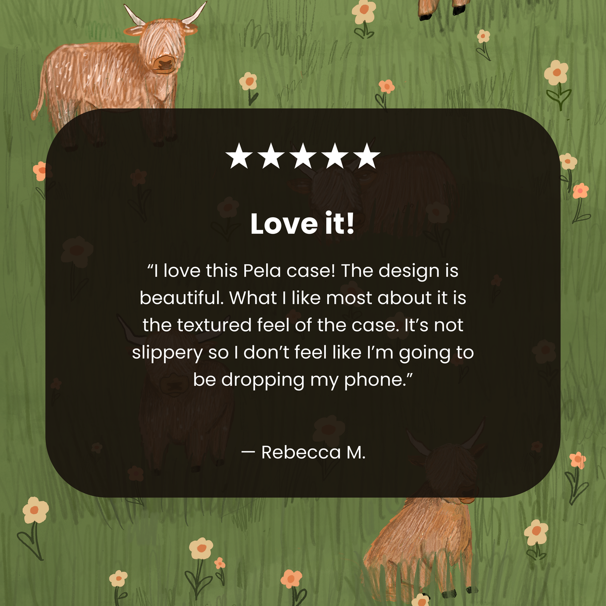 Forest Floor Cozy Cows iPhone 16e/17e Case