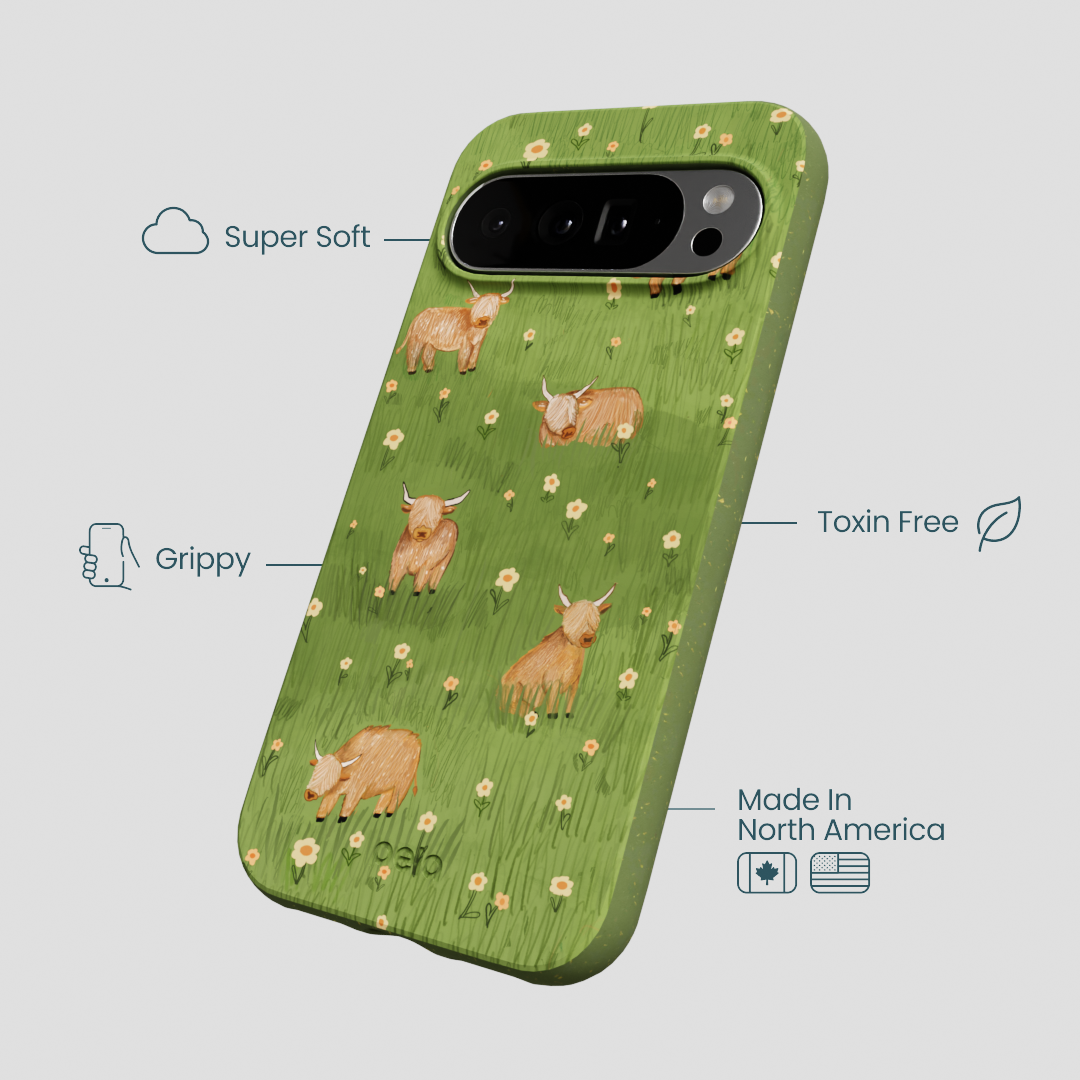 Forest Floor Cozy Cows Google Pixel 10 Pro XL Case