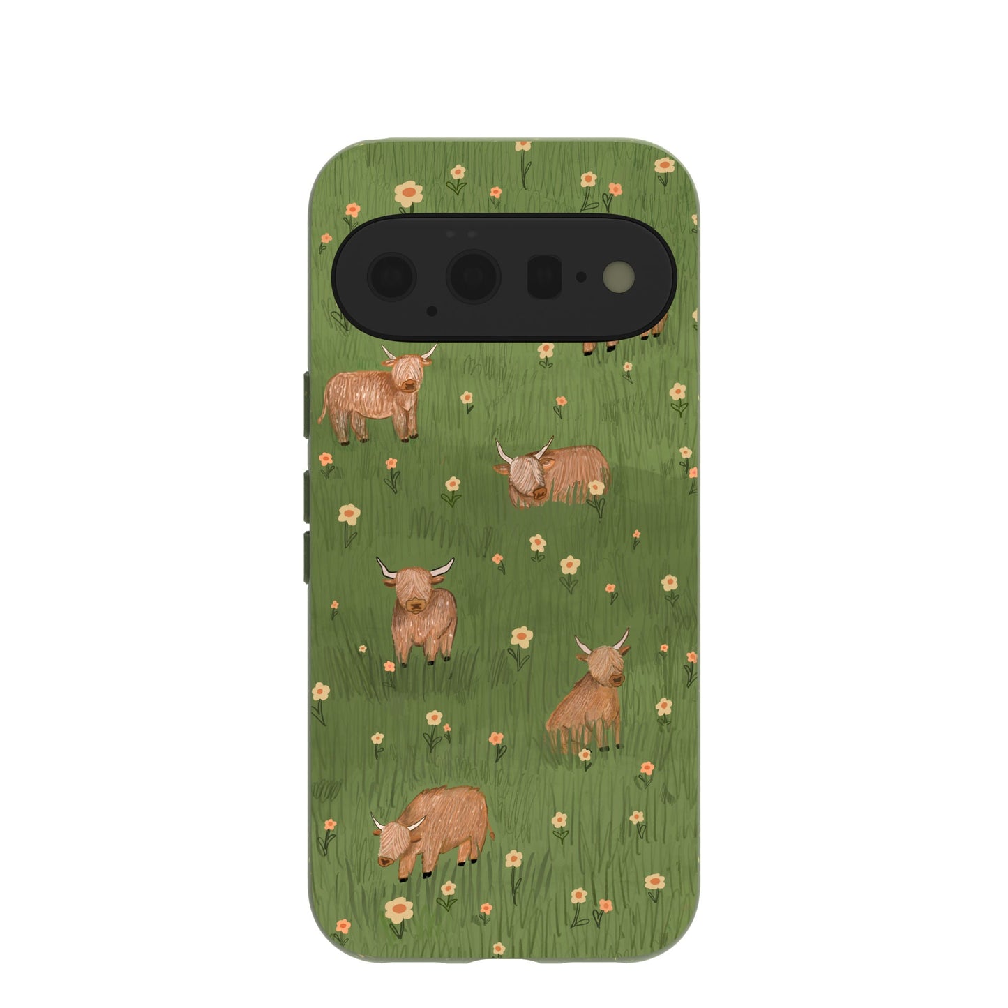 Forest Floor Cozy Cows Google Pixel 11 Case
